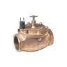 Weathermatic Globe Valve 8200 Brass 2 in. w/ Flow Control FIPT x FIPT