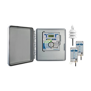 Weathermatic SmartLink Bundle includes SmartLine SL4824 Controller, SLW5 Weather Station, Station Modules, Flow Aircard, 10-year Flow Chase Subscription

