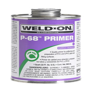 Weld-On P-68 Purple Primer Low VOC NSF