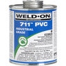 Weld-On 711 Gray PVC Cement Low VOC Heavy Body 1 pt.