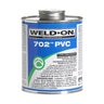 Weld-On 702 Clear PVC Cement Low VOC Regular Body 1 gal.