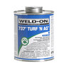 Weld-On 737 Turf 'N Ag Blue (Fades to Clear) PVC Cement Low VOC Medium Body 1 qt.