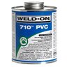Weld-On 710 Clear PVC Cement Low VOC Regular Body 1 qt.