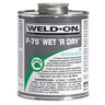 Weld-On P-75 Wet 'R Dry Aqua Blue Primer Low VOC NSF 1 gal.