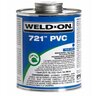 Weld-On 721ECO Aqua Blue PVC Cement Ultra Low VOC Medium Body 1 qt.