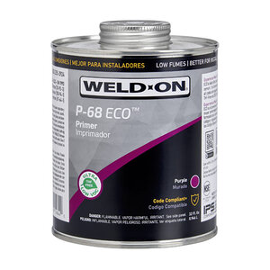 Weld-On ECO Primer Clear Ultra Low VOC 1 pt.