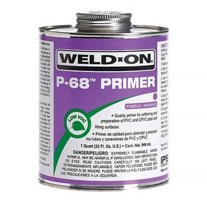 Weld-On P-68 Purple Primer Low VOC NSF