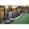 Western Interlock Chateau 200 Wall Charcoal 7.87 in. x 7.87 in. x 3.94 in. (150 pc./pallet)