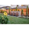 Western Interlock Chateau 200 Wall Charcoal 7.87 in. x 7.87 in. x 3.94 in. (150 pc./pallet)