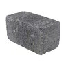 Western Interlock Chateau Wall 100 7.87 in. x 3.94 in. x 3.94 in. Charcoal (300 pc./pallet)