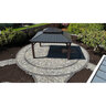 Western Interlock Cobble Park Stone Paver 7.8 in. x 7.8 in. Charcoal 60 mm (94.1 sq. ft./pallet) 