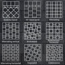 Western Interlock Camino Stone Paver Square Cambridge Blend 6.3 in. x 6.3 in. x 2.36 in. (350 pc./pallet)