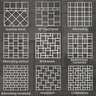 Western Interlock La Pietra Moderna Quattro Paver 4 pc. Cambridge Blend 2.36 in. (8 layer/pallet)
