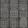 Western Interlock Holland Stone Paver Cambridge Blend 7.87 in. x 3.94 in. x 2.36 in. (732 pc./pallet)