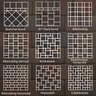 Western Interlock Camino Stone Paver Square Britewood Blend 6.3 in. x 6.3 in. x 2.36 in. (350 pc./pallet)