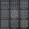 Western Interlock Camino Stone Paver Square Charcoal 6.3 in. x 6.3 in. x 2.36 in. (350 pc./pallet)