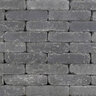 Western Interlock Chateau Wall 100 7.87 in. x 3.94 in. x 3.94 in. Charcoal (300 pc./pallet)