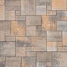 Western Interlock Leiden Multi Stone Paver 5 pc. Jamestown Blend 2.36 in. (10 layer/pallet)