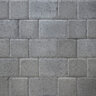 Western Interlock Cobble Park Stone Paver Pewter 7.87 in. x 7.87 in. x 2.36 in. (216 pc./pallet)