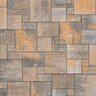 Western Interlock Leiden Multi Stone Paver 5 pc. Jamestown Blend 2.36 in. (10 layer/pallet)