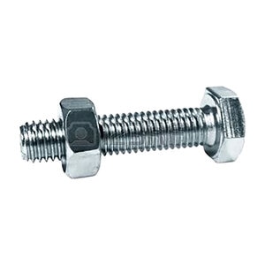 Western Bolt w/Nut Stainless Steel OEM 3/8 in. x 1 in.