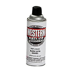 W-OEM Spray Black Satin 12 oz.