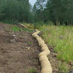 Western Green Straw Wattle 20 in. x 10 ft. (14/pallet)