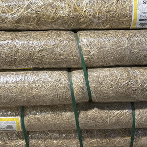 Western Green Straw Blanket Single Quick Degrade Net 4 ft. x 100 ft.