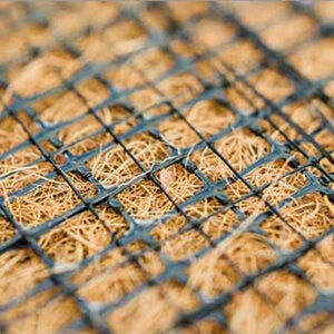 Western Green Triple-Net Coconut Turf Reinforcement Mat 8 ft.