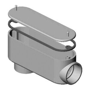 Westlake 3/4" Access Fitting Type LB (Brass Screws and Inserts)