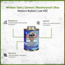 Whitlam Talon Weatherproof Blue Medium Bodied Low VOC PVC Cement 1 qt.
