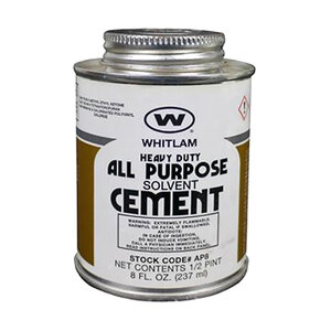 Pint PVC Cement - Clear