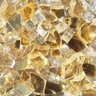 Wildcat Fire Glass Gold Reflective 1/4 in. 20 lb. Bucket