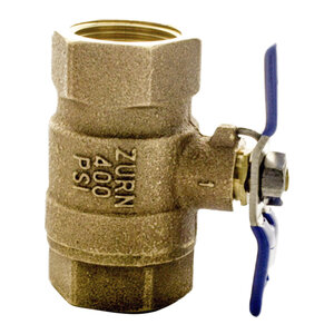 Wilkins 850 Full Port Ball Valve Bronze 1 in. FIPT