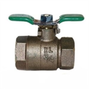 Wilkins 850UXL Full Port Union Ball Valve Lead Free Bronze 3/4 in. FIPT