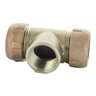 Wilkins Slip Joint Tee Lead Free Brass 1 in. x 3/4 in.