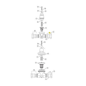 3/4 Union Gasket For 975Xlu Wilkins REPLACE WITH Union Gasket BR4 Pressure Reducing Valve 1/2 in. - 3/4 in.
