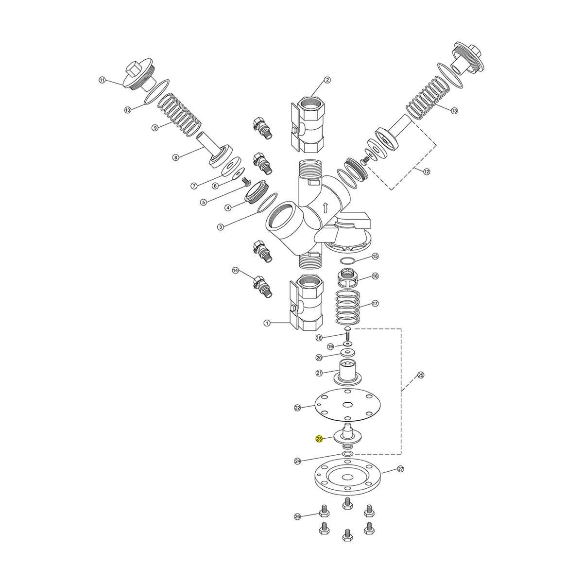 Relief Valve Upper Plunger Wilkins | SiteOne