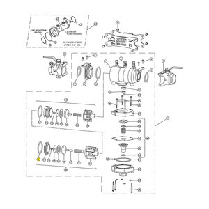 Wilkins O-Ring For 1.25" To 2" 375 Between Housing And Sleeve