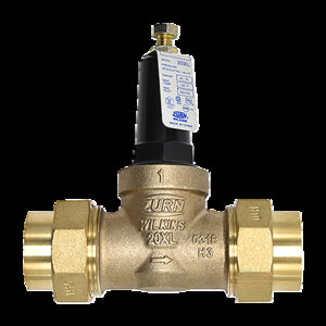 Wilkins 20XL Pressure Reducing Valve, Lead Free 1 in. Double Union FNPT