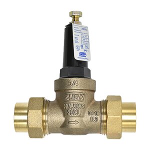 Wilkins 20XL Pressure Reducing Valve, Lead Free 3/4 in. Double Union FNPT