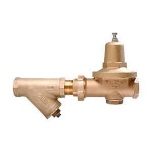 Wilkins 1" 500XL Lead Free Pressure Regulator Y Strainer