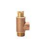 Wilkins P1500XL Pressure Relief Valve Lead Free Bronze 3/4 in. x 1/2 in. MIPT x FIPT