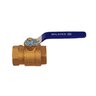 Wilkins 850T Full Port Tapped Ball Valve Bronze 1 in. FIPT