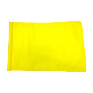 Wittek Flag Solid Yellow 18 in. x 25 in. 400D