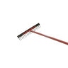 Wolverine Sure-Loc Landscape Rake Steel Head 18 in.