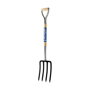 Wolverine Spading Fork 4 Tine 30 in. Wood Handle