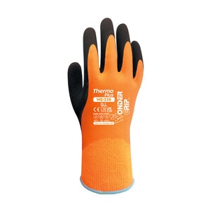Wonder Grip Thermo Plus Gloves Orange/Black Small
