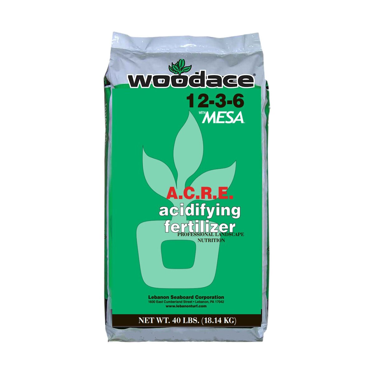 Woodace 12-3-6 A.C.R EE MESA 3% Fe 0.5% Mn Turfgrass Granular ...