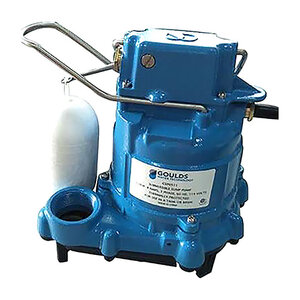 Goulds Effluent Pump Cast Iron 25 ft. 1/3 HP